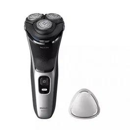 Philips Afeitadora Serie 3000 S3143/00 - Cabezales 5D Flexibles, Wet&Dry, Resistente al Agua, Batería 60 Min, Incluye 2 Accesorios